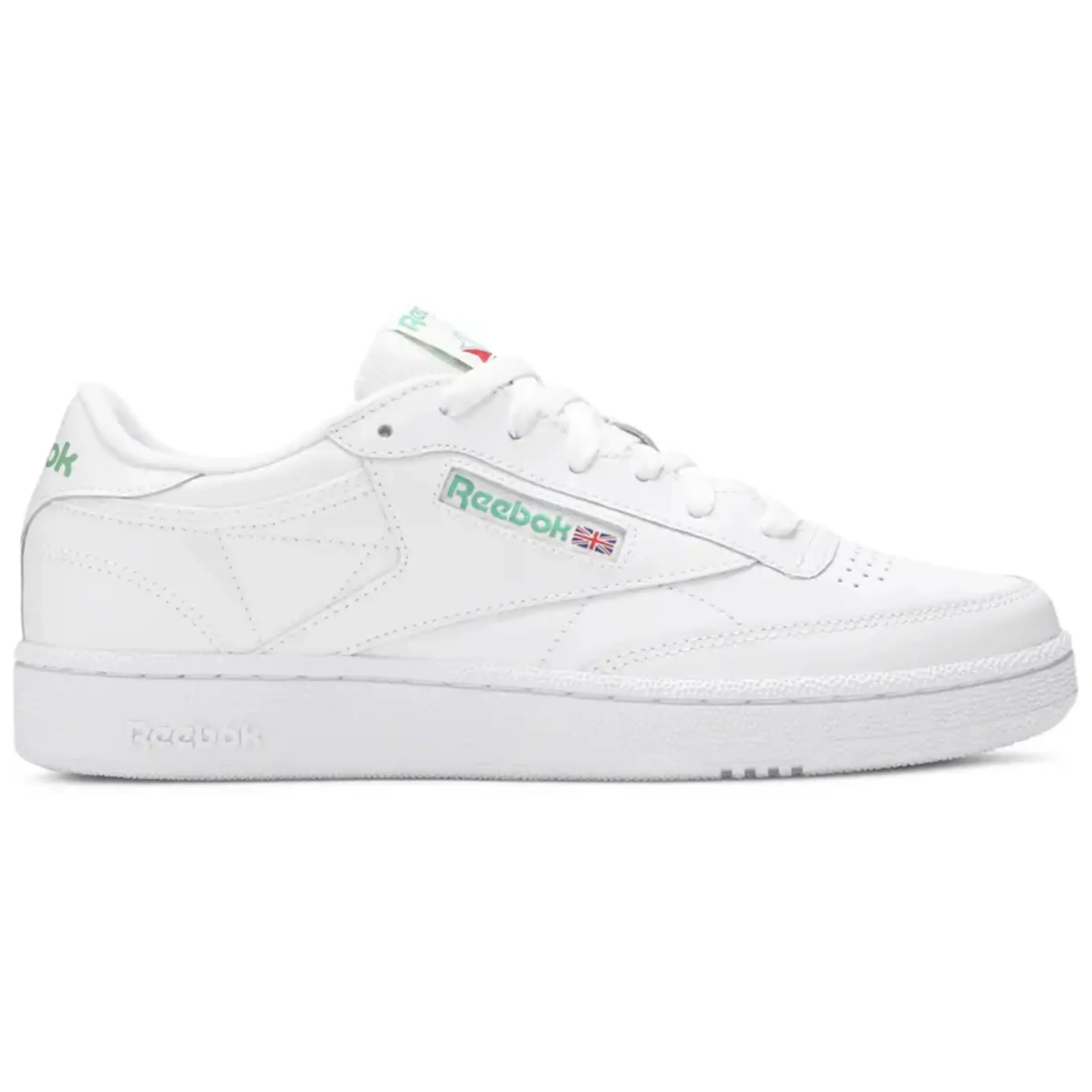 Reebok Club C 85 White Green AR0456 Men's Fashion Shoes New