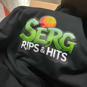 Sergripsnhits hoody black gray or white or any color will get made but black and gray in stock