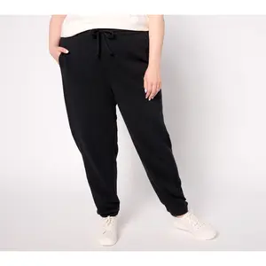 AnyBody Tall Brushed French Terry Joggers
