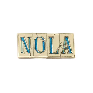 NOLA Street Tile Enamel Pin