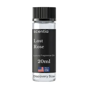 Scentia Luxury Scented Diffuser Oil - Lost Rose, Flower-Infused, Desert Rose Floral-Woody Fragrance, Ideal Home Fragrance Gift