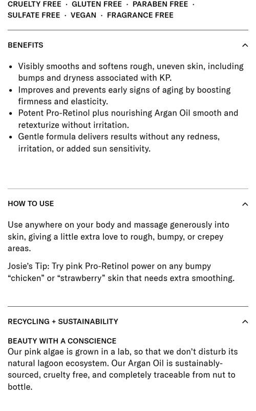 Pink Algae Pro-Retinol Body Butter