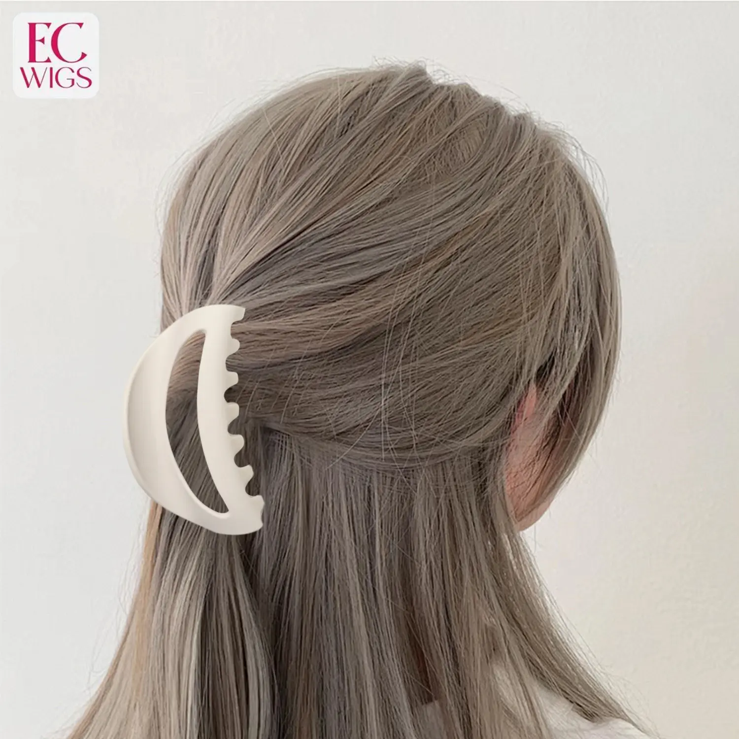 Custom Hair Clips, Unbreakable SOFT Flexible Cloud Hair Claw 