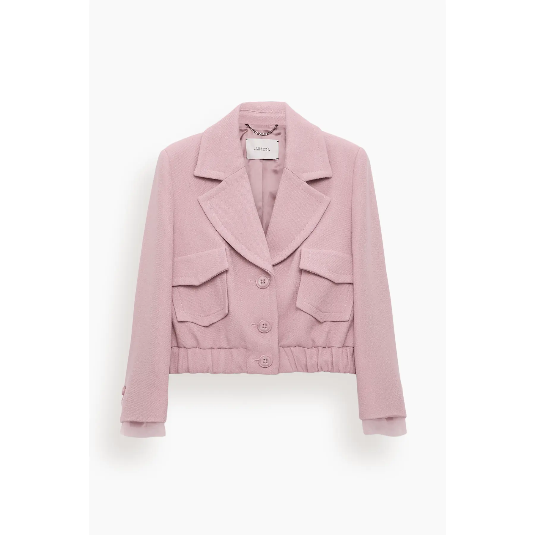Layered Coolness Jacket in Lilac