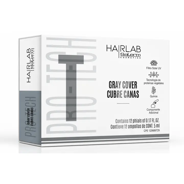 Salerm Hair Lab Pro-Tech Gray Cover