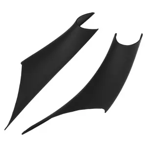 Door Pull Handle Covers Inner Door Panel Handle Cover Left Front Right Front for BMW 3 Series 320 328 330 335 12-18 for BMW 4 Series 428 435 14-17 Black (Set of 2)