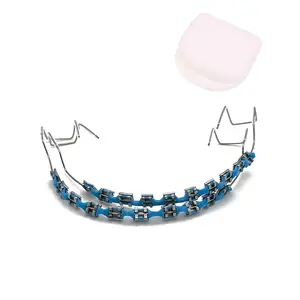 Temporary Removable Braces for Adults Teeth, Clip on Fashion Braces Fake for Dental Students to Practice, Brackets Falsos Para Dientes