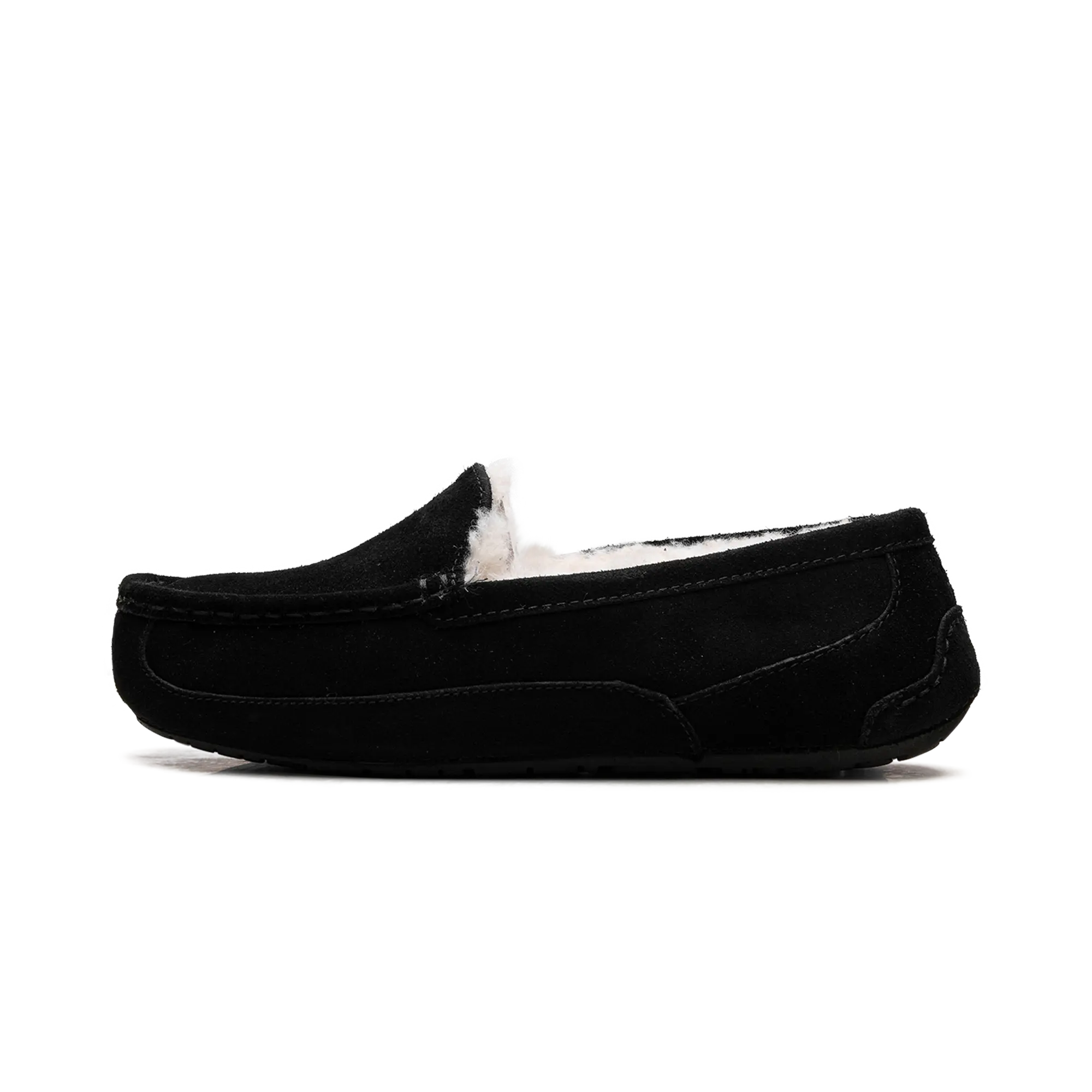 Ascot Slipper GS "Black Suede" 1120886K BLKS