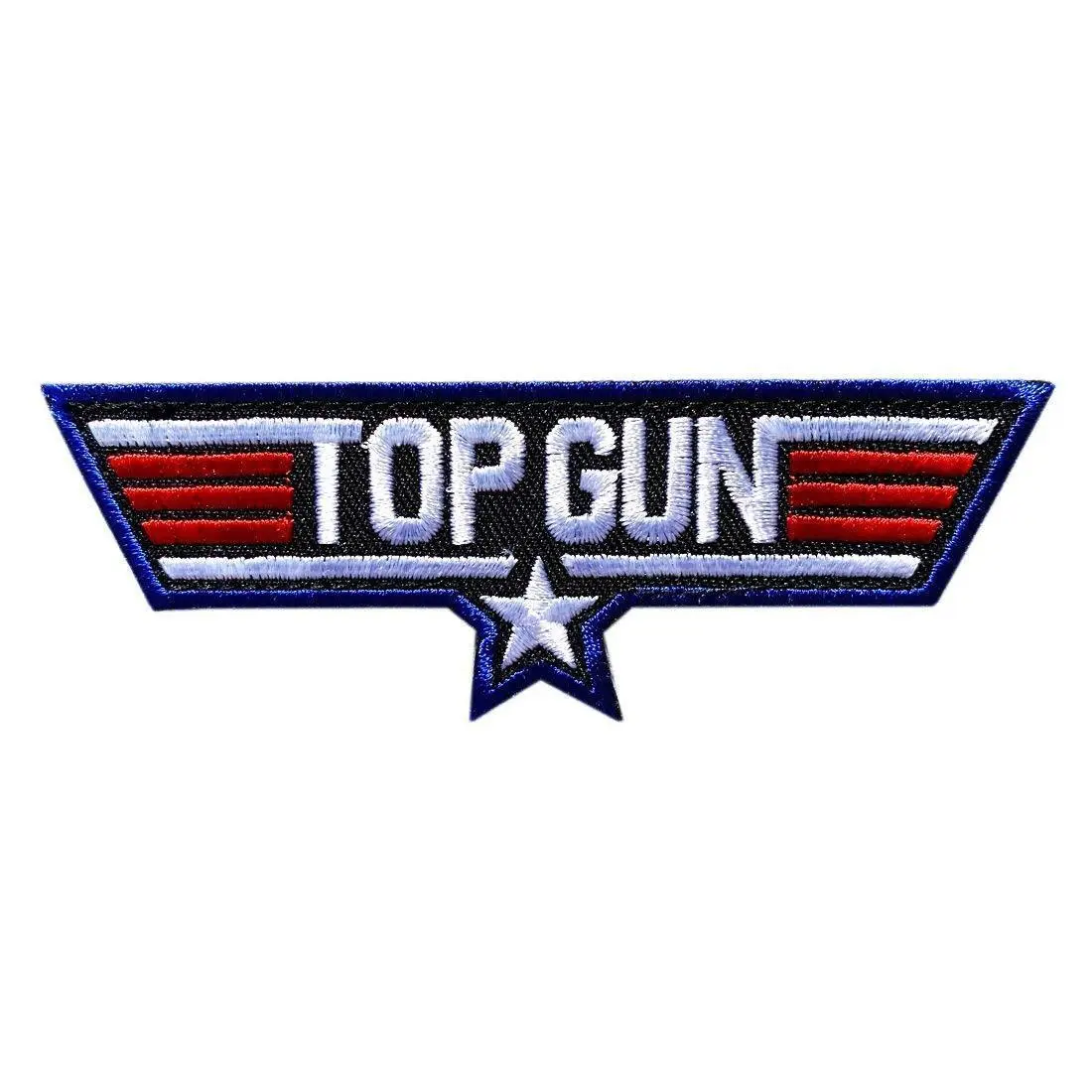 Navy Fighter School Logo Blue Tactical Patch [Iron on Sew on-TG5]
