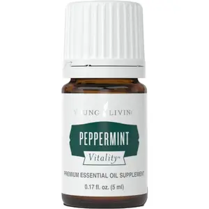 Young Living Peppermint Vitality Essential Oil | 5 ml | Dietary Supplement for Digestive Support and Refreshing Flavor Healthcare Fitness