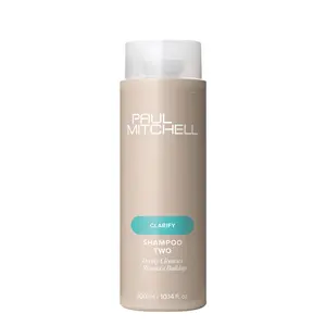 Paul Mitchell Clarify Shampoo Two - Deeply Cleansing Lemon Fresh Formula for Oily Hair - 300ml US Made - Color-Safe Cleanser