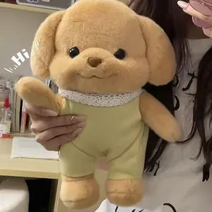 2Sizes Cute Dog Plush Toys Poodle Soft Stuffed Animals Dog Plushies Kids Birthday Gifts Home Party Wedding Decor Christmas Gifts