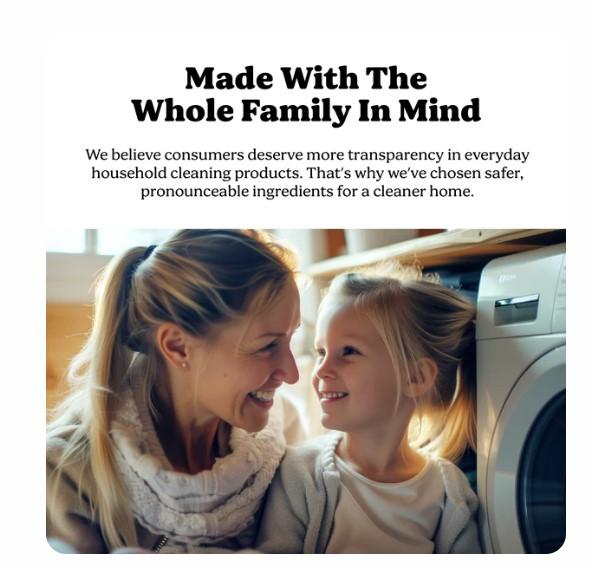 Pronounce Laundry Powder - 120 Loads - Safe For Families , Babies , Sensitive SkinEczema - hương thơm  Lavender ,  Lemon ,  Peppermint