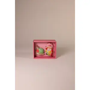 Strawberry Shortcake Snail Sip n' Steep Salt and Pepper Set