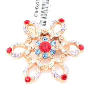 Gaea Collection Brooch in Rose Gold