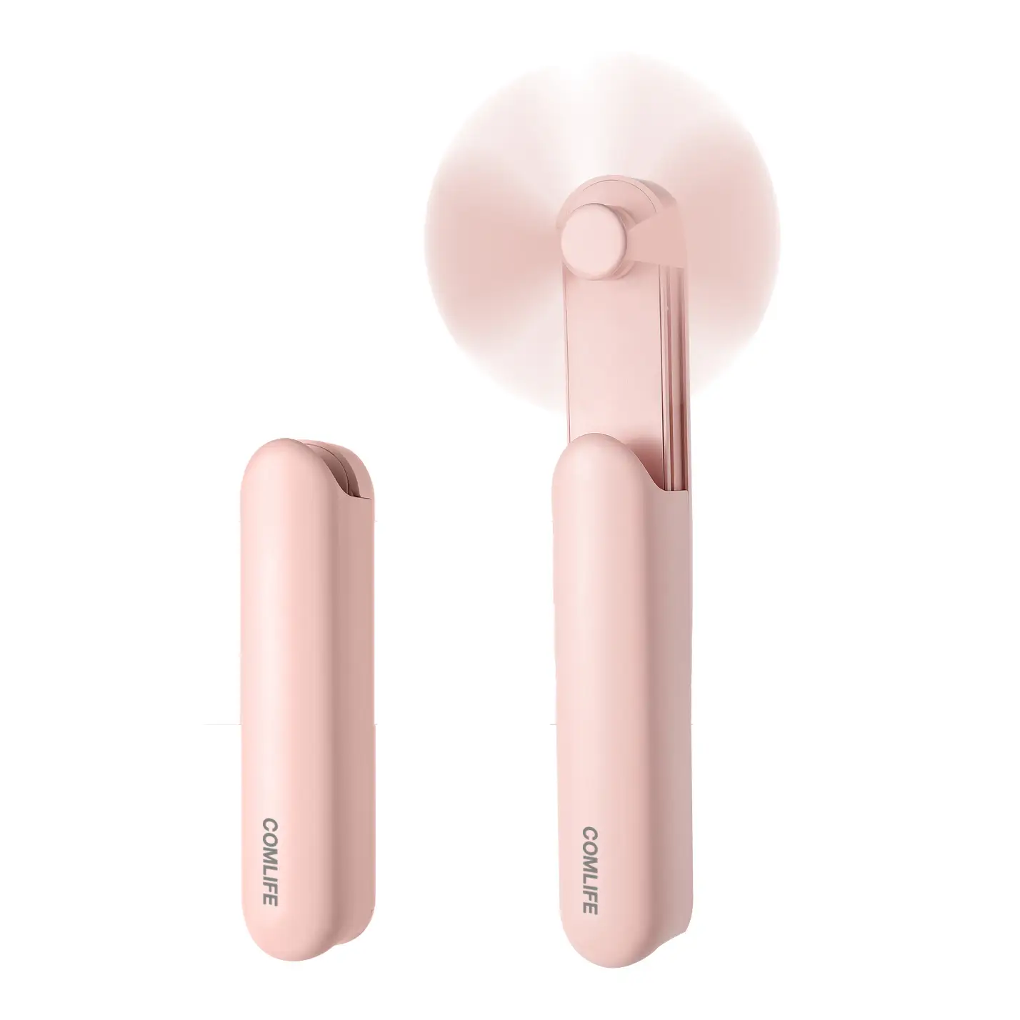 Mini Handheld Fan, USB Rechargeable Small Pocket Fan, Portable Fan for Outdoor, Travel, Office, Summer, Lash