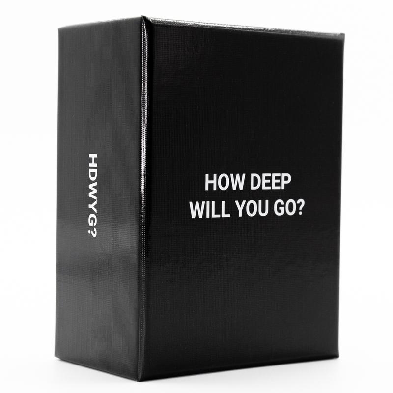 HOW DEEP WILL YOU GO? Original - Deep Question Card Game To Feel Closer ...