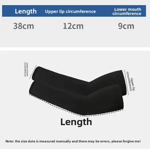 Ice Silk Summer Arm Sleeves - Breathable UV-Protective Arm Guards for Outdoor Cycling, Fishing