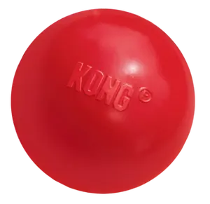 Durable KONG Ball - Hard Rubber DogToys for Aggressive Chewers Dog