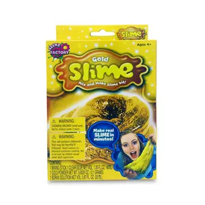 2 Pack DIY Slime Gold & galaxy