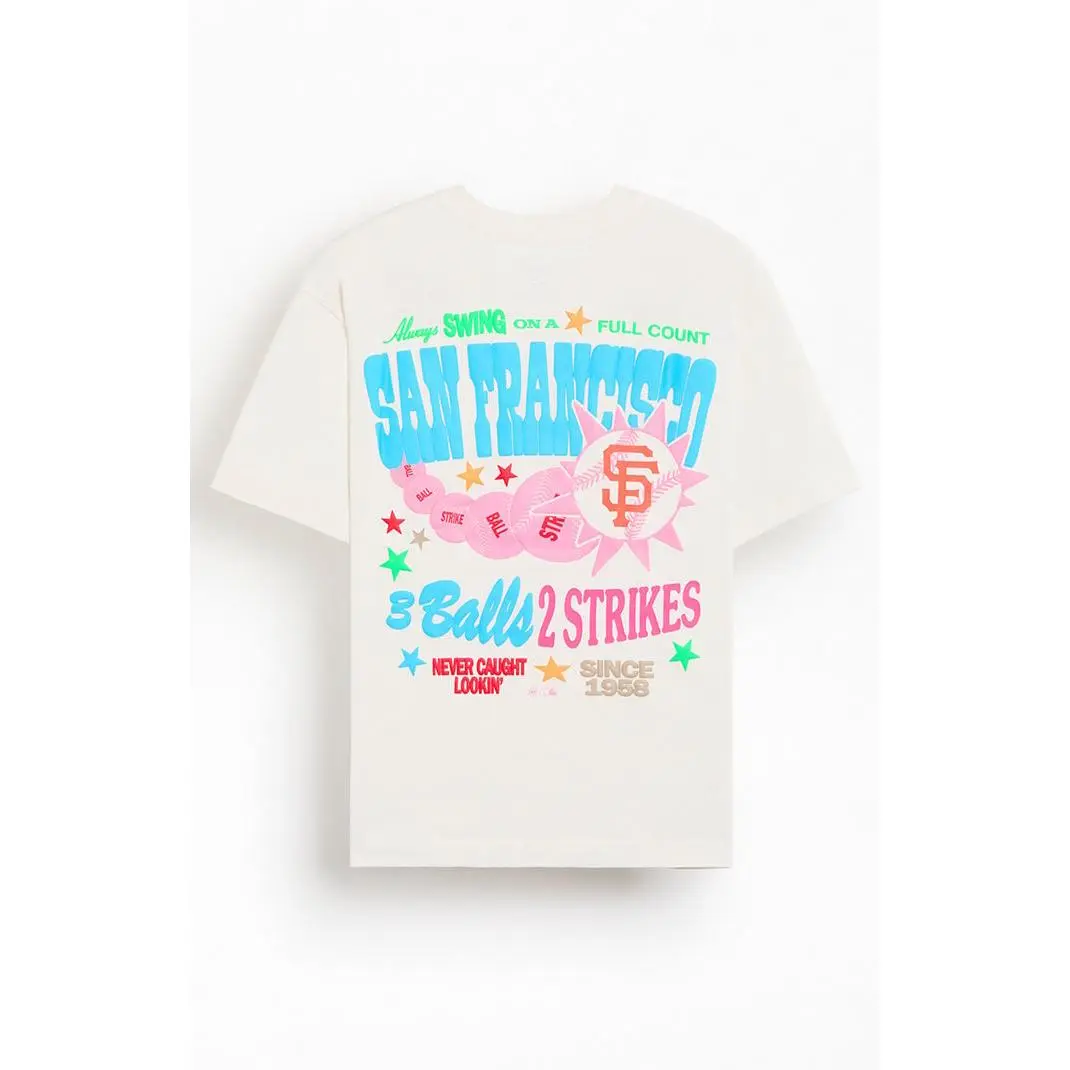 47 Brand Men's SF Giants Chuck T-Shirt - Multicolor