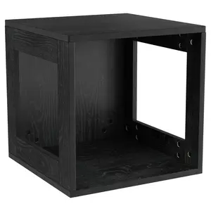 Lavish Home Stackable Modular Open Cube End Table Lavish Home Stackable Modular Open Cube End Table