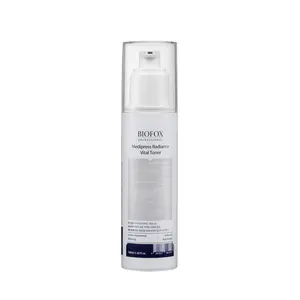 BIOFOX Medipress Radiance Vital Toner 100ml – pH 5.5 Boosting Toner with Peptides, Niacinamide & Hyaluronic Acid – Skin Balance & Hydration for All Skin Types