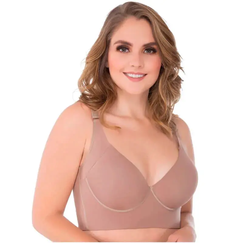 Extra Firm Compression Faja Bra with Back Support 8532