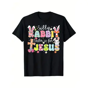 Inspirational Easter Shirt – Silly Rabbit Easter Is For Jesus Tee