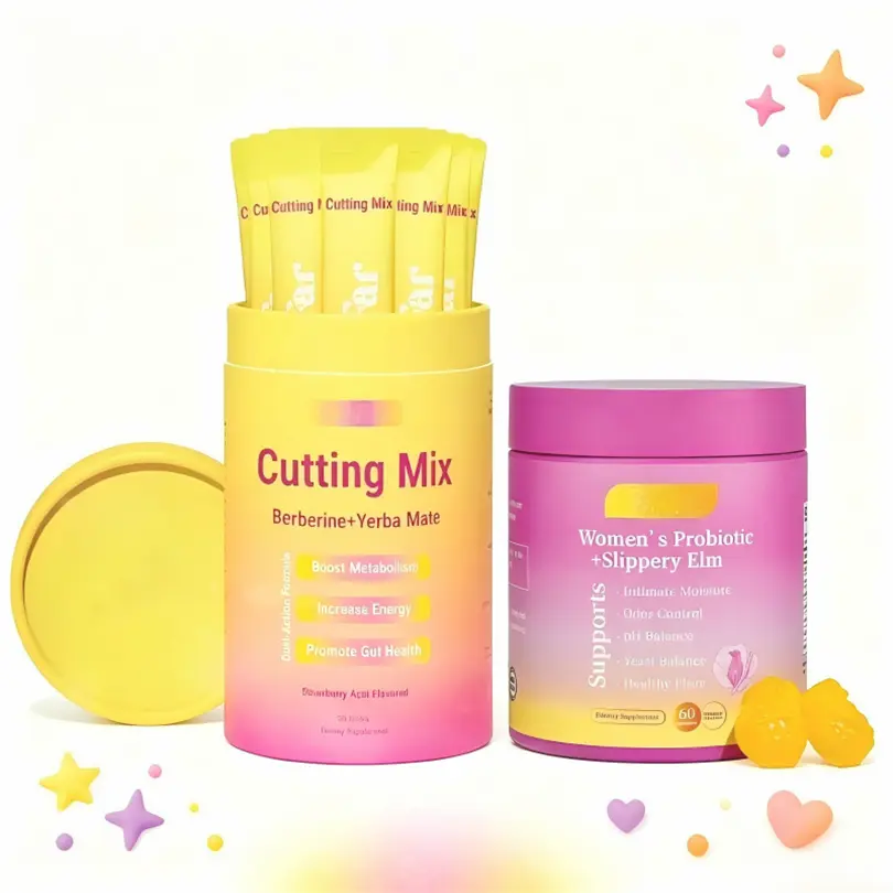 [Live Exclusive] Glow Up Duo — She Juicy Women’s Probiotic + Slippery Elm & Cutting Mix with Berberine + Yerba Mate Support