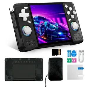 XF40H Handheld Retro Game Console, 4.0 IPS Screen, 26+ Emulator, 64GB Memory Card, Portable Gaming Simulator, Perfect Gift, Portable Gaming System