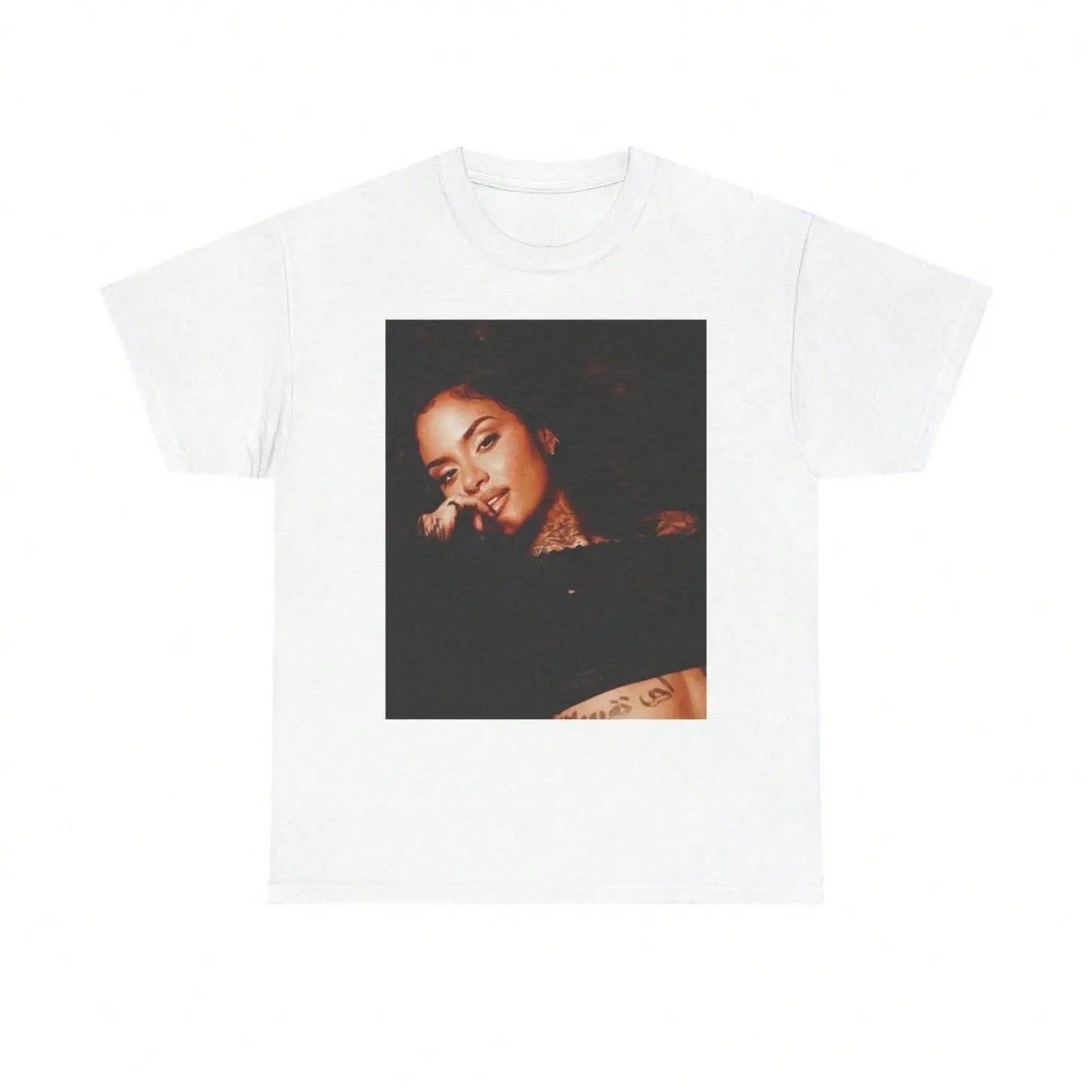 Vintage Kehlani's R&B Singer Hip Hop Rap Bootleg Graphic TShirt for Men Women Unisex White Casual Streetwear Short Sleeve Top