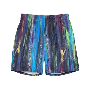 “Strikes and Strokes” Recycled Swim Trunks