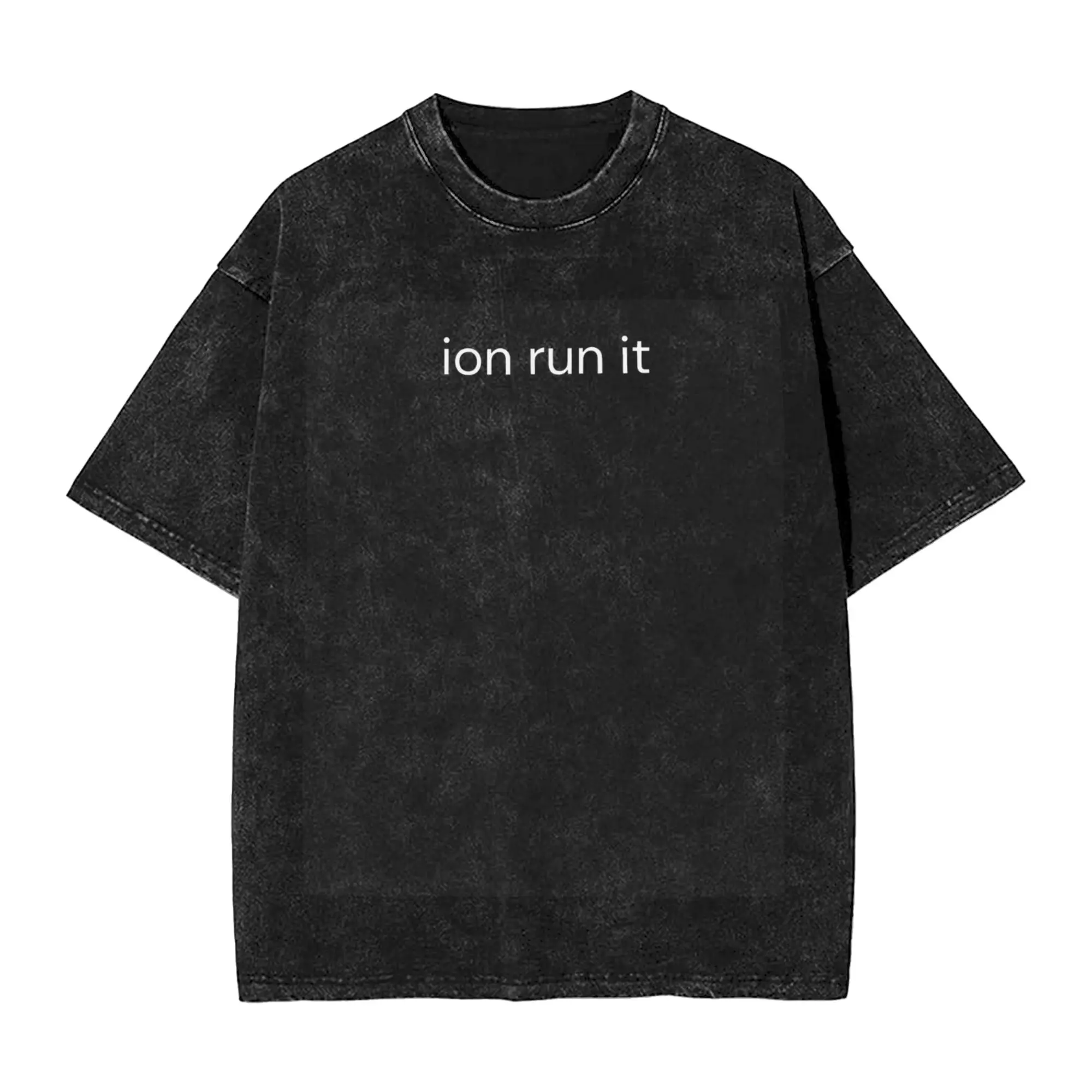 Ion Run It Lamelo Ball Julian Newman  Tee Shirt Unisex Classic Fit Structured Look Sport Grey 90%  10% Polyester