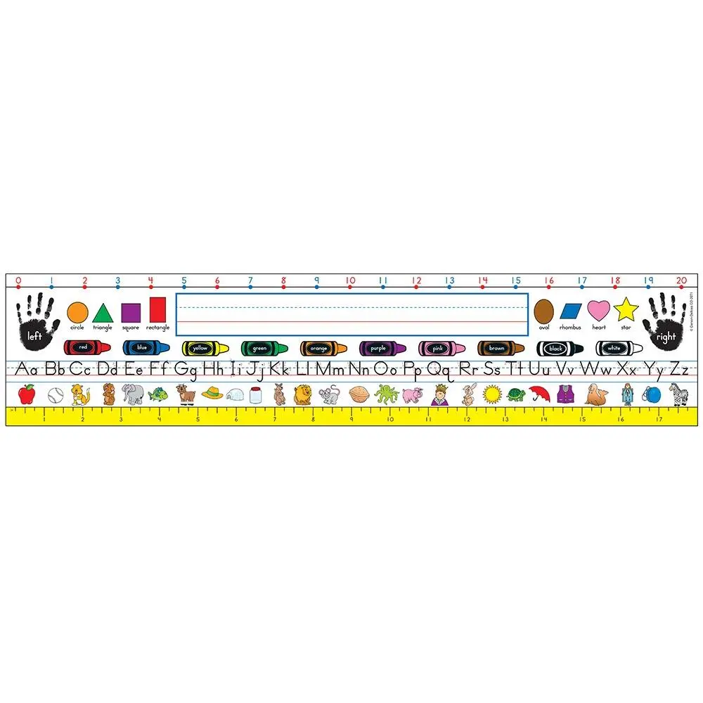 Traditional Manuscript Name Plates Grades K-3