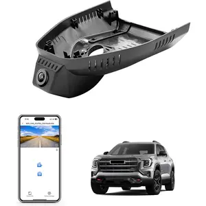 4K Dash Cam for GMC Terrain 2025 2026(Model C), SL SLE SLT AT4 Denali,Free App & WiFi, 64GB Card