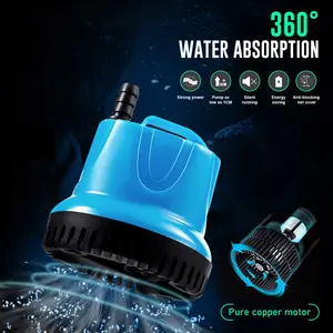 Aqua Dream AQ-600 Submersible Water Pump - 158 GPH, 9W Energy-Saving, ABS Shell, Low Suction for Ponds, Aquariums, Water Transfer Pump