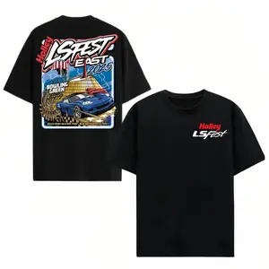 [100% Cotton] LS Fest Inspired Corvette Racing Graphic T-Shirt, Drag Racing Automotive Streetwear Tee, Performance Car Casual Shirt for Men,shirt men,shirts for men graphic tees