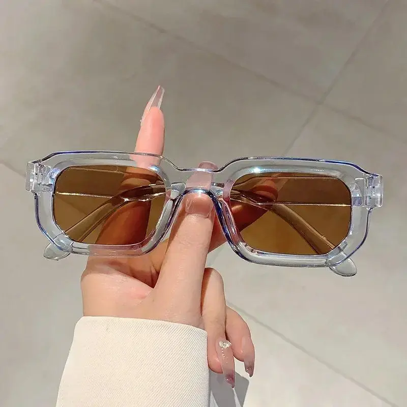 6-Pack Vintage Rectangle Sunglasses for Men & Women, Retro  display picture 1
