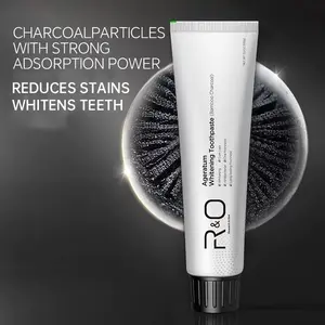 R&O 30% Binchotan Charcoal Whitening Toothpaste - Clinically Proven 7-Day Whitening, 4 Shades Brighter, 99.99% Bacteria Inhibition, FDA Approved, 3.5oz Oral