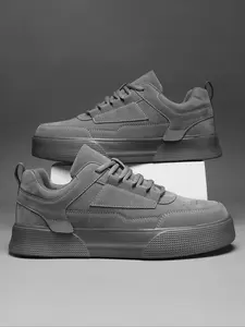 Men's Trendy Versatile Anti-Slip Sports Casual Shoes, Athletic Running Shoes, Lightweight Retro Low Top Breathable Running Sneakers, Workout Sneakers, Casual Running Footwear, Sporty Running Shoes