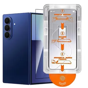 Screen Protector for Samsung Galaxy Z Fold 7 and Fold, Shockproof Tempered Glass Film, Easy Installation and Durable Protection