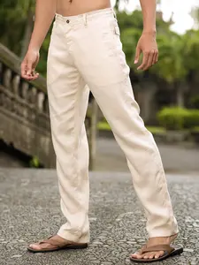 Natural Linen Cozumel Pant