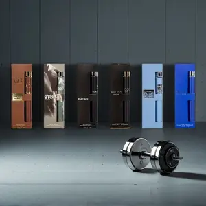 Men's perfume 1.18-ounce travel set, 6 different scent types set, suitable for Valentine's Day and other festivals.