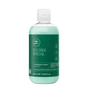Paul Mitchell Tea Tree Special Shampoo - 300ml Invigorating Tingle Cleanser for Haircare with Lavender Peppermint & Tea Tree Scent
