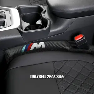 2Pcs car logo badge logo side seam seat universal gap plug gap filling anti-leak strip car interior decoration leak-proof car accessories suitable for BMW M Performance M3 E30 E36 E46 E90 E92 E93 BMW M5 E28 E34 E39 E60 E61 M6 E24 E63 E64 M2 F87 M4 F82 F83