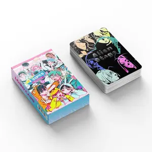 The latest 92PCS ALIENSTAGE anime photo card, alien stage mini sticker, self-printed LOMO card for 2025
