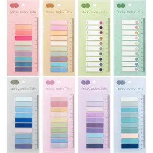 - Colorful Sticky Tabs, 1600 count, Transparent Page Markers, Annotating Book Tabs