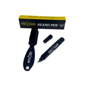 Visionary Beard Pencil Filler & Brush - Black/Dark Brown/Light Brown