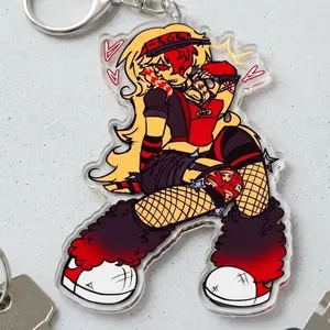 Limited Forsaken Acrylic Keychains, Forsaken Roblox Elliot Bag Charms